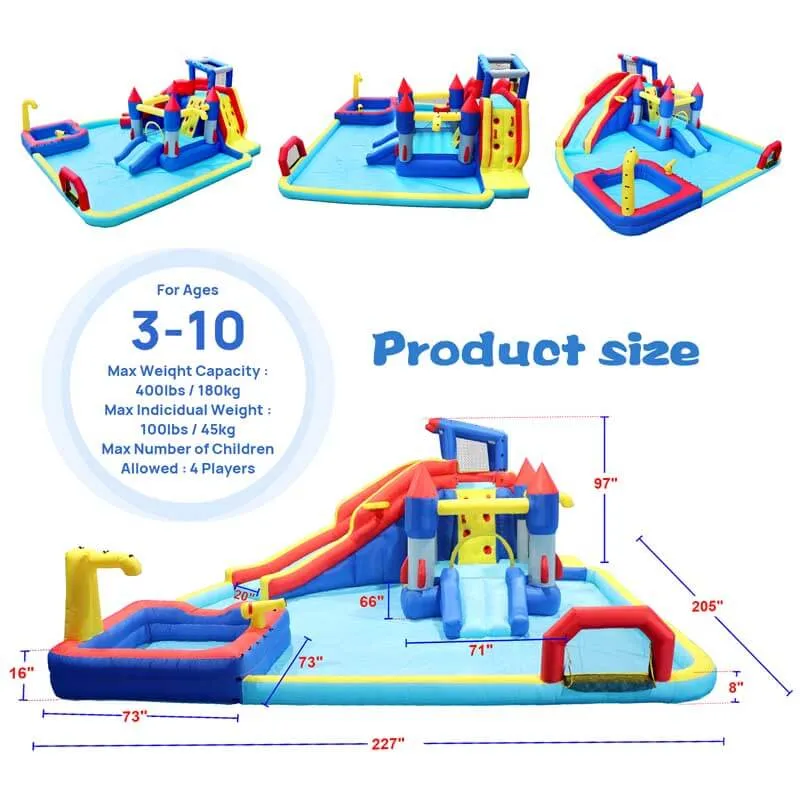 10 in 1 Inflatable Slide Water Park