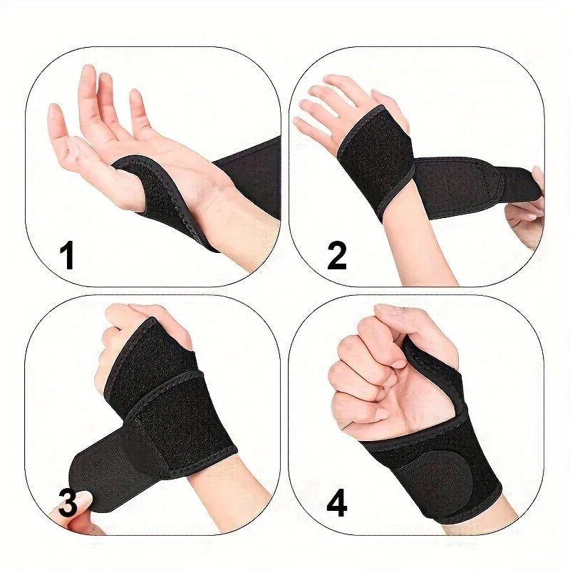 Adjustable Wrist Brace for Men  Women Support for Work  Fitness