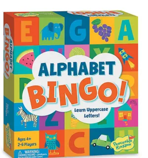 Alphabet Bingo Board Game