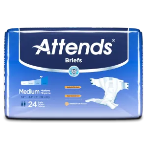 Attends Briefs Adult Diapers for Daytime Bladder Leak Protection