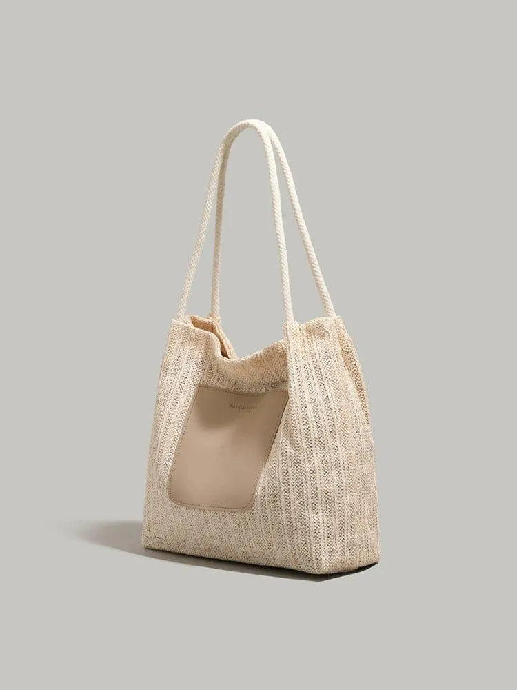 Beach-Ready Fashion: Ur Simple Straw Bag – Your Vacation Essential