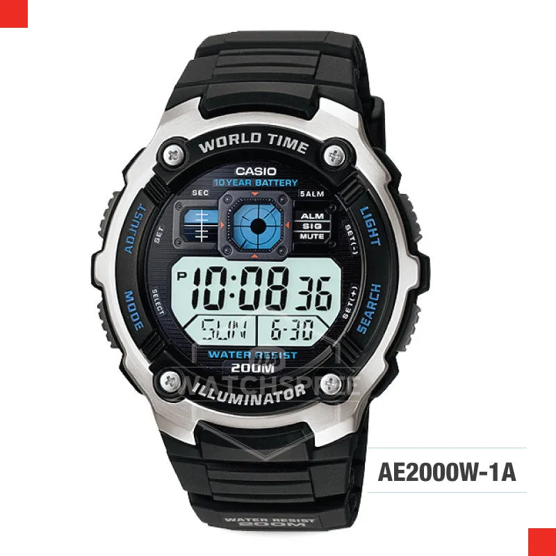 Casio Sports Watch AE2000W-1A