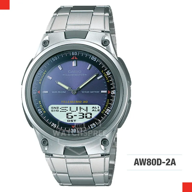 Casio Sports Watch AW80D-2A