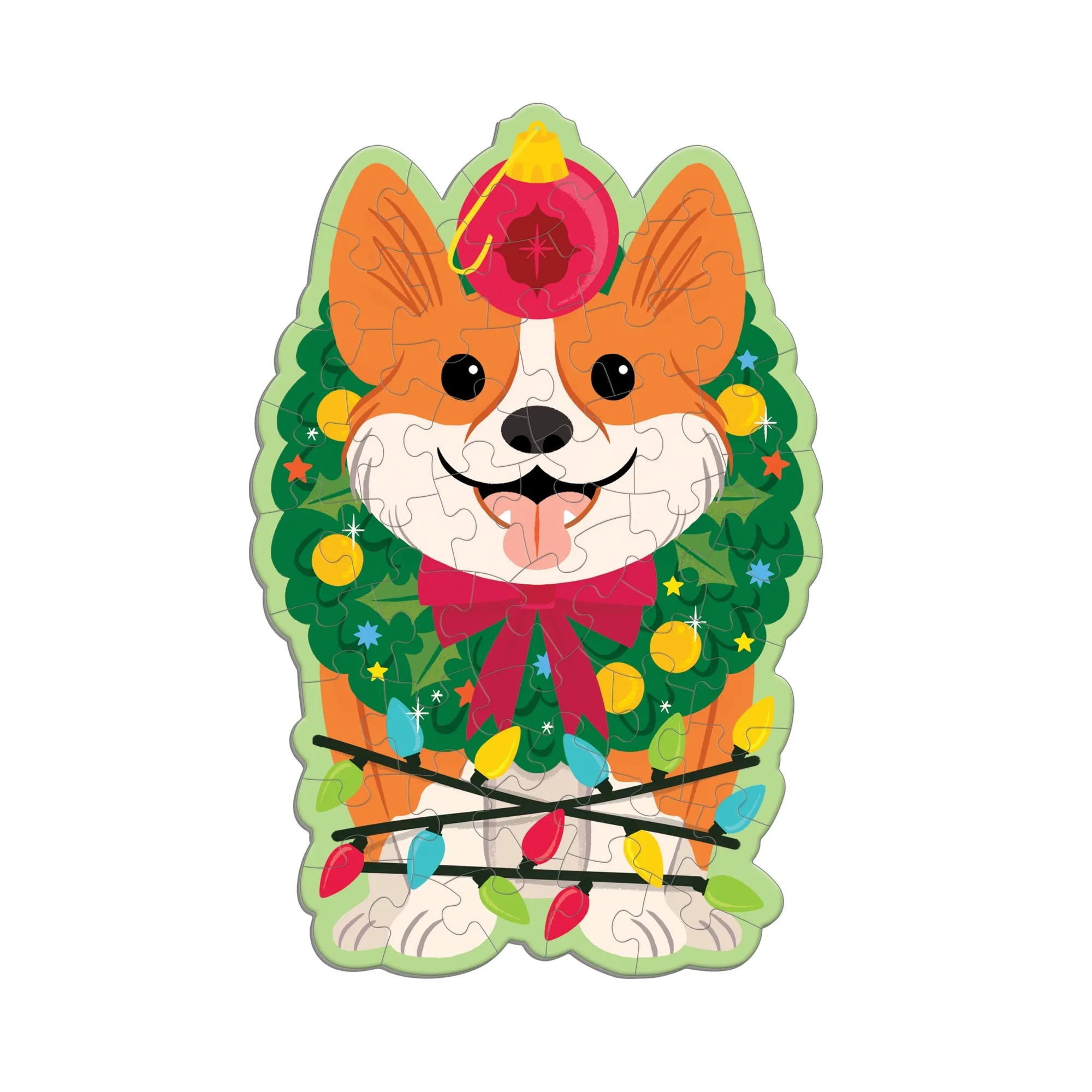 Christmas Corgi | 48 Piece Jigsaw Puzzle