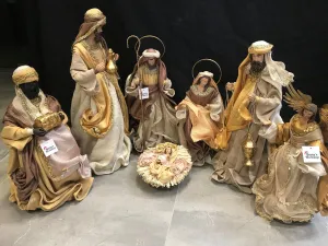 Christmas Nativity Set 56 cm Christmas angel, manger scene