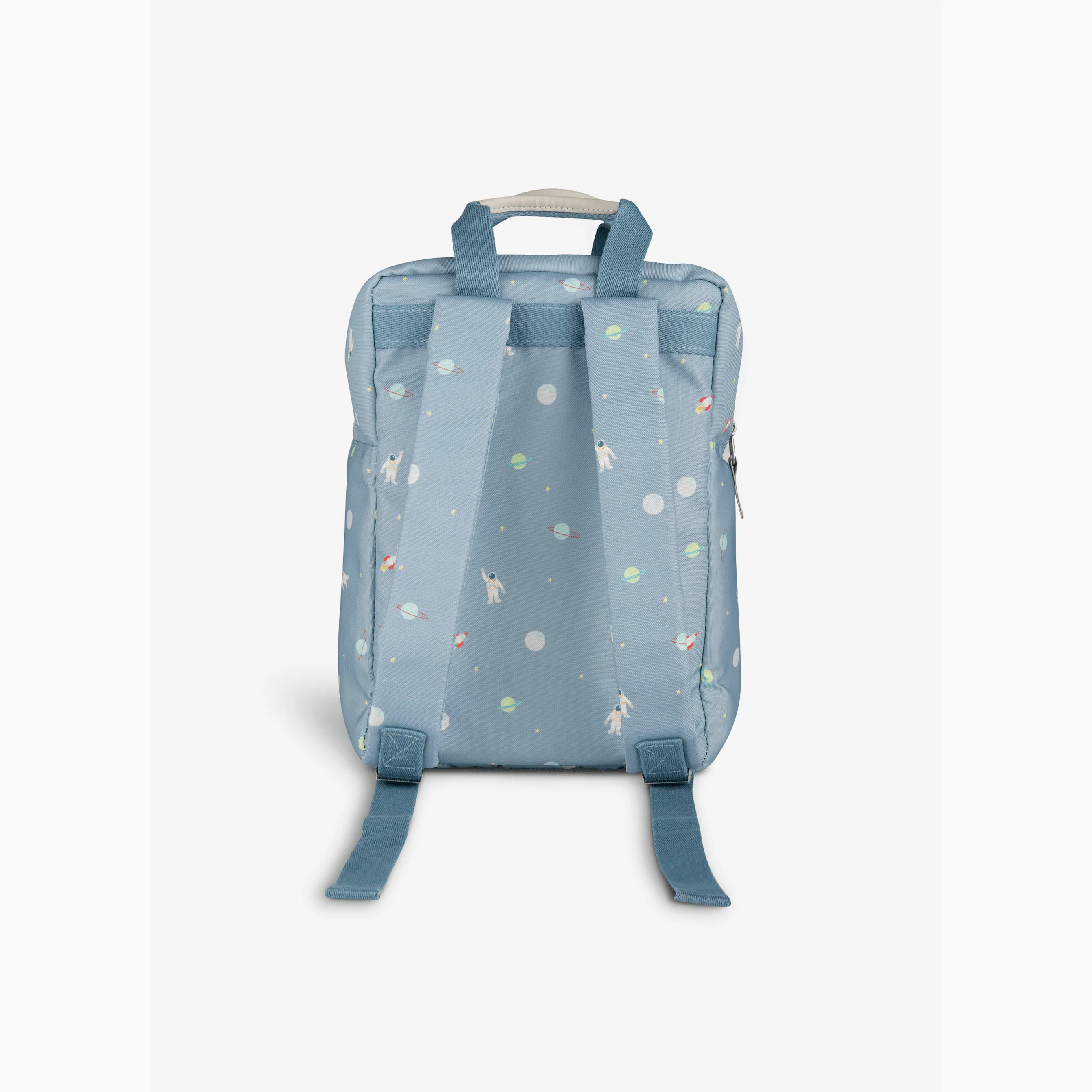 Citron Kids Backpack - Spaceship Dusty Blue