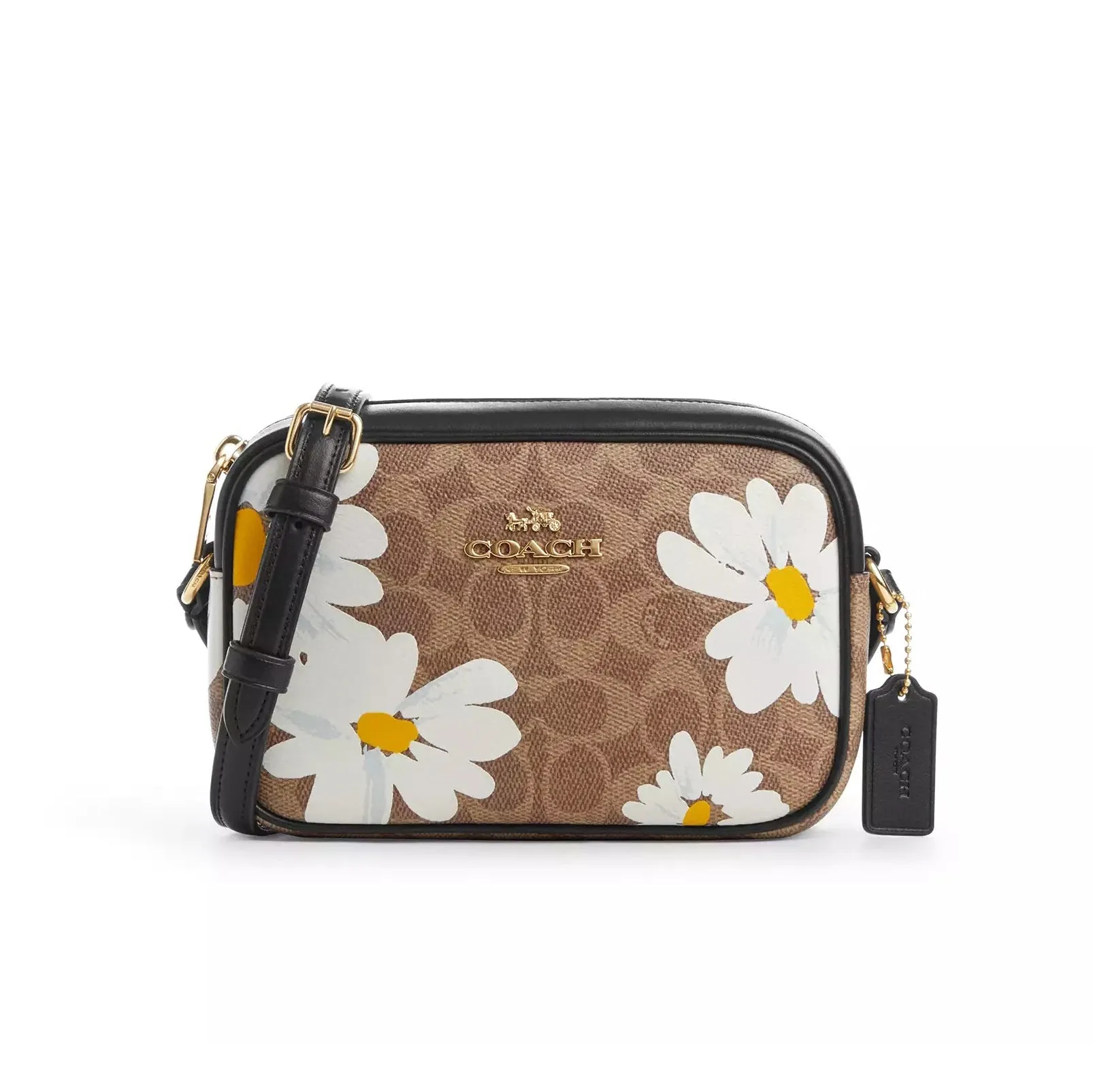 Coach Women's Mini Jamie Camera Bag In Signature Canvas With Floral Print