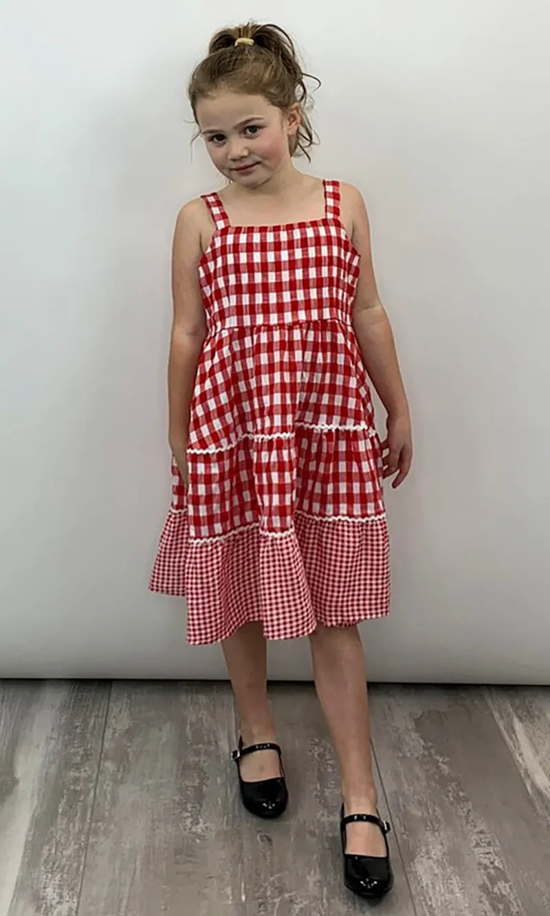 Cotton Kids Gingham Dress