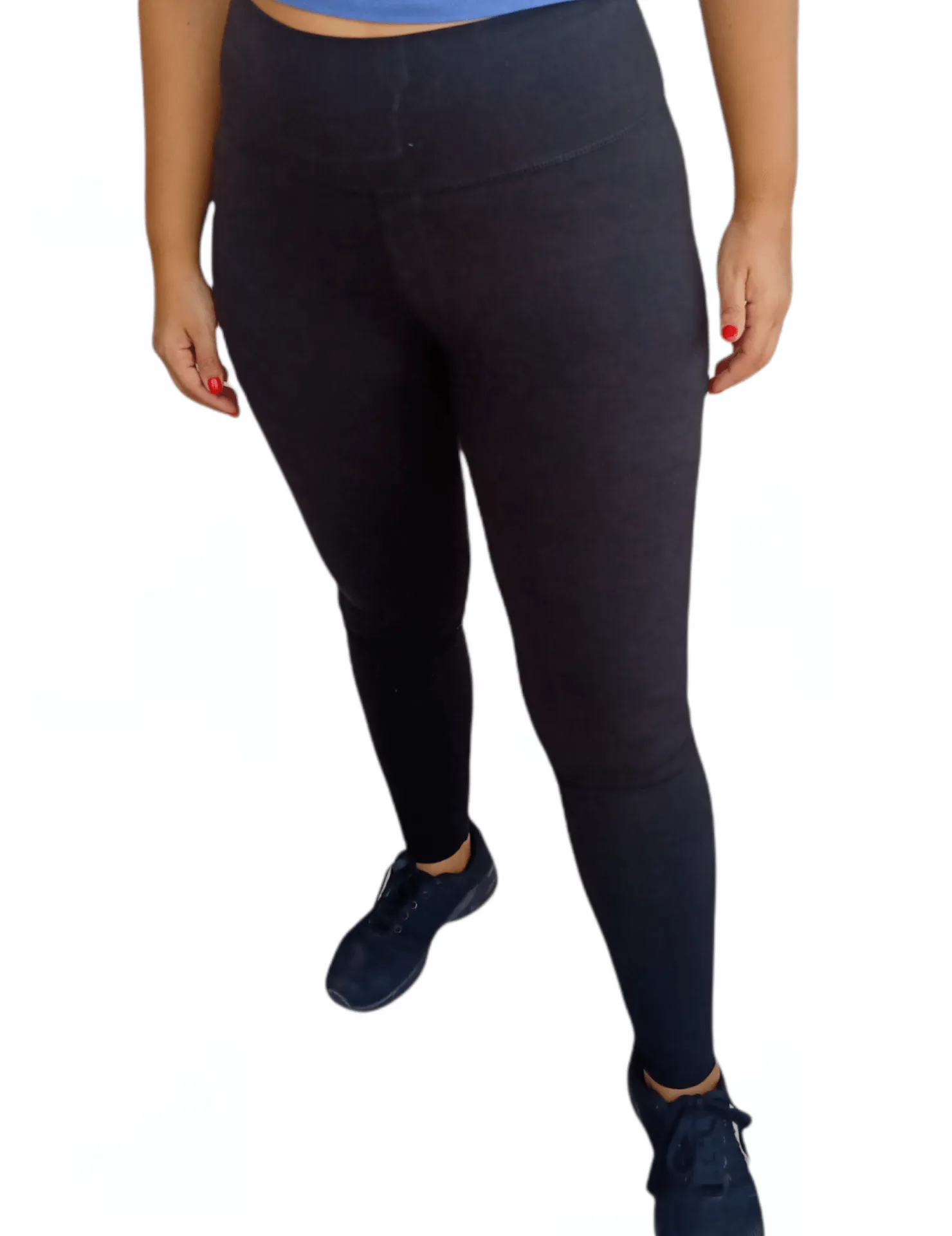 Cotton Sports Pants - Black