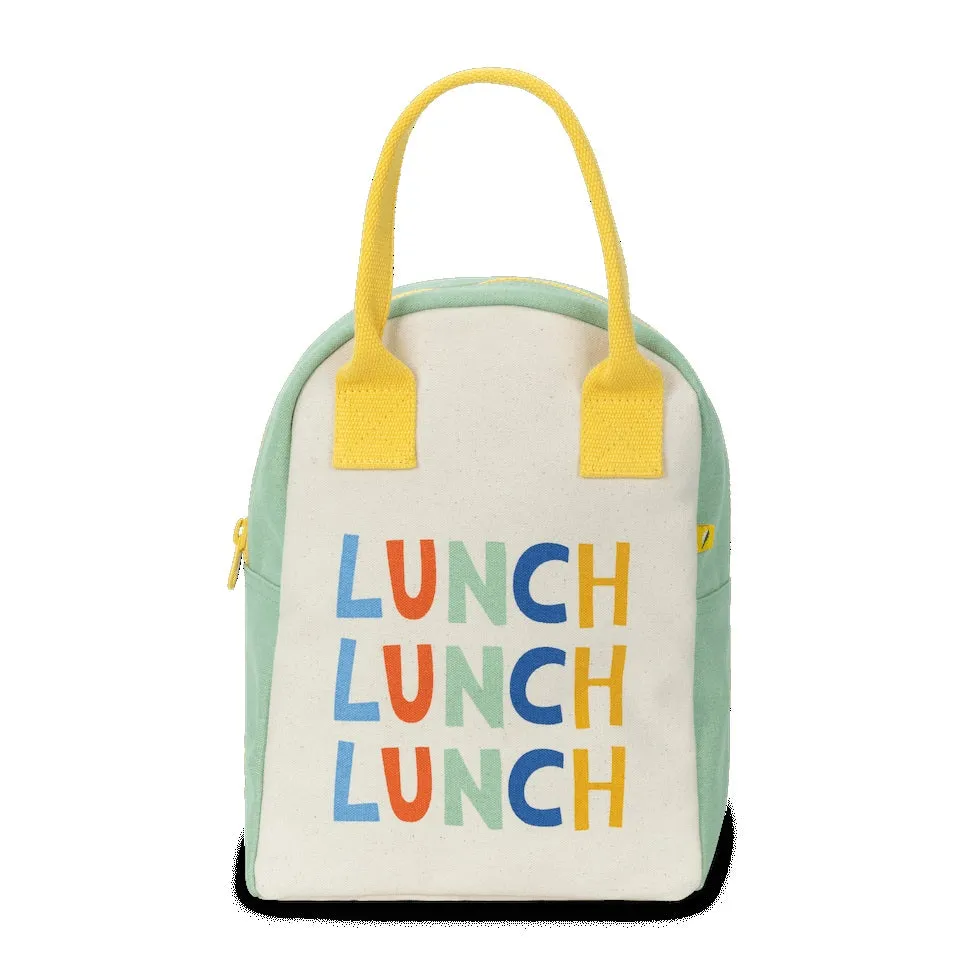 Fluf Zipper Lunch Bag - Triple Lunch