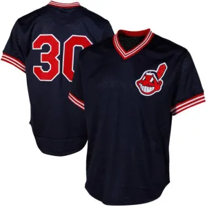 Joe Carter 1986 Cleveland Indians Jersey