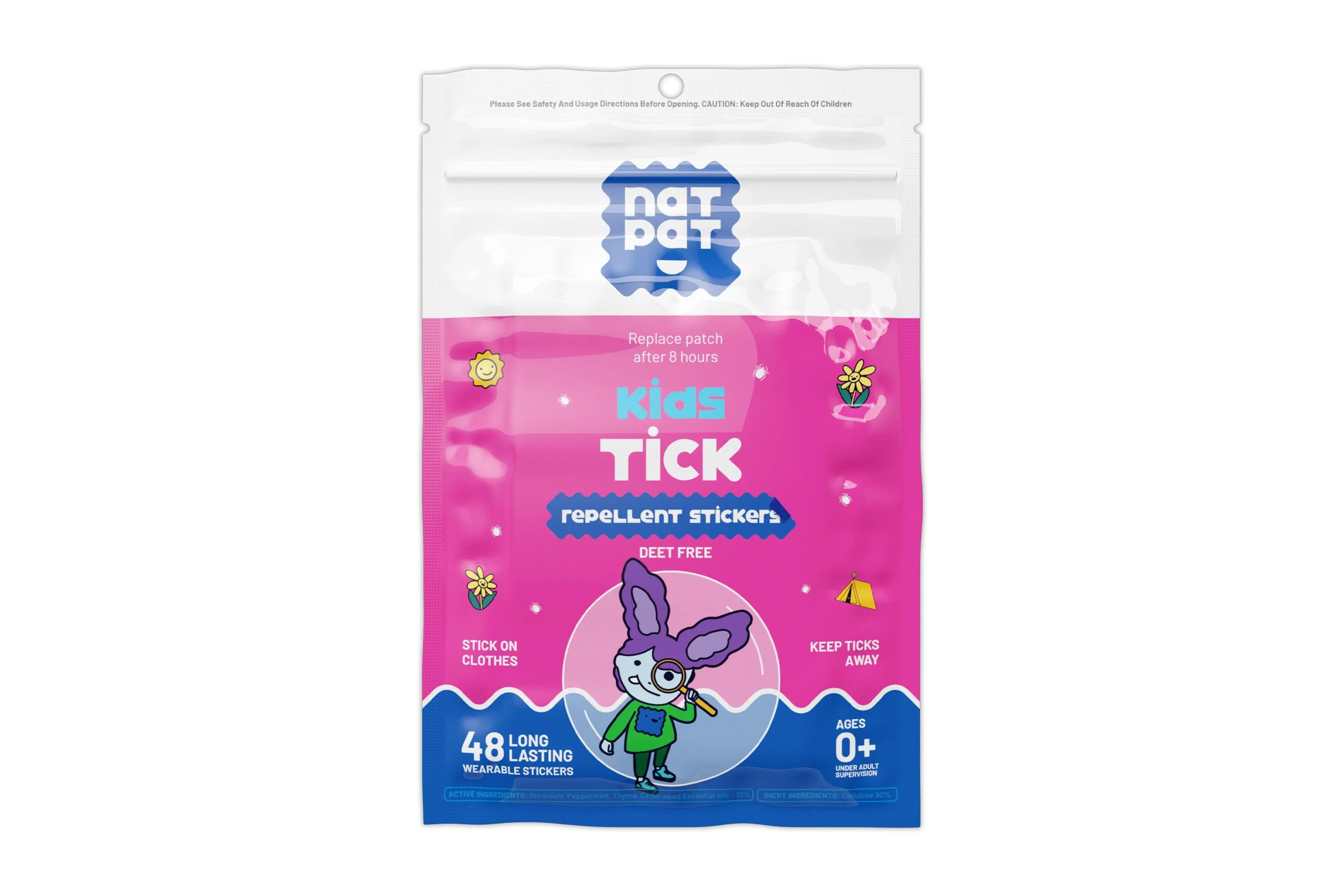 Kids Tick Repellent Stickers