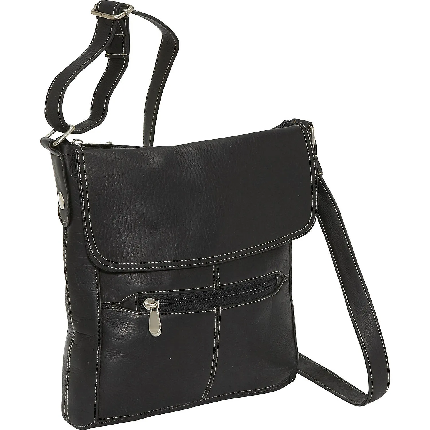 Le Donne Leather Front Flap Crossbody