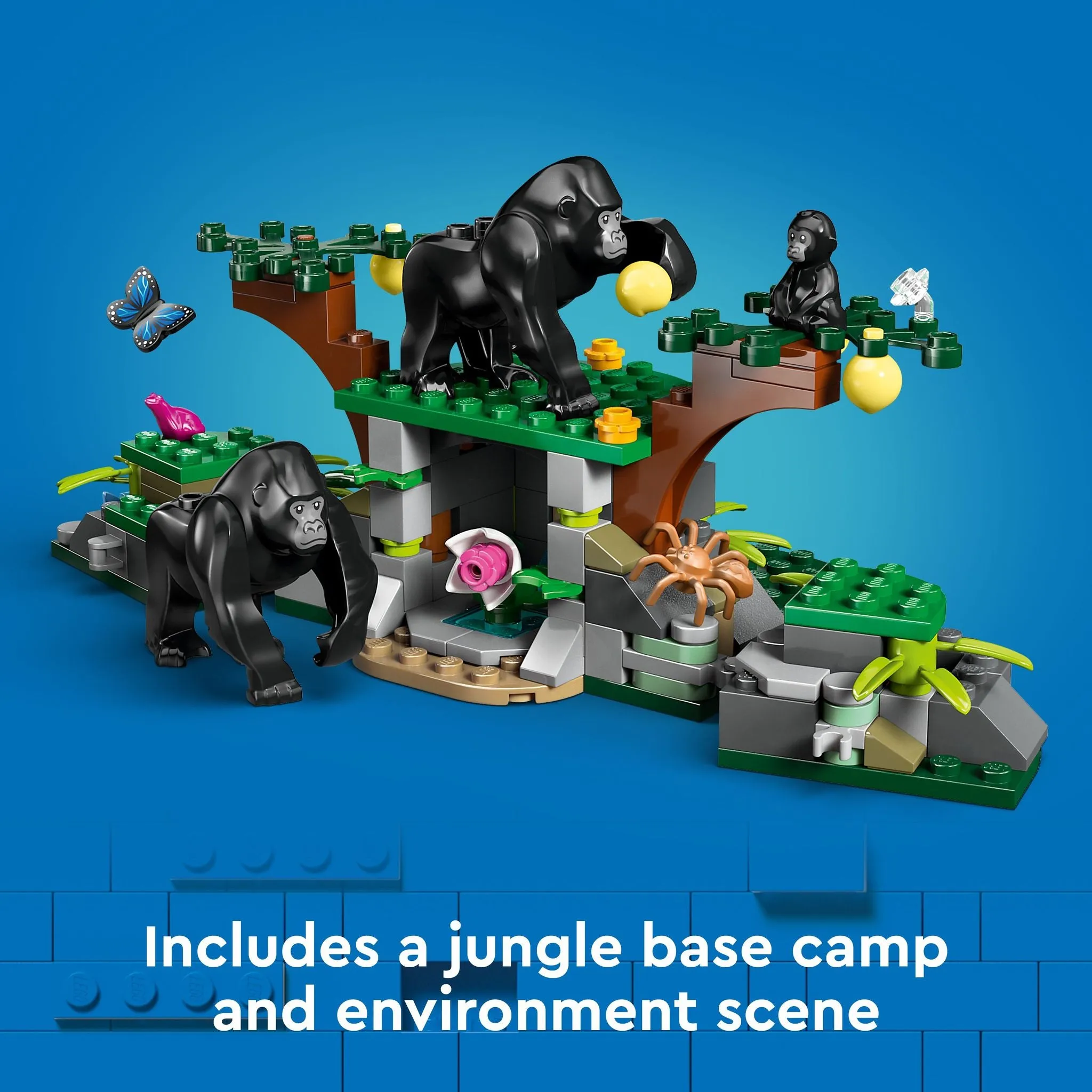 LEGO 60437 City Jungle Explorer Helicopter At Base Camp