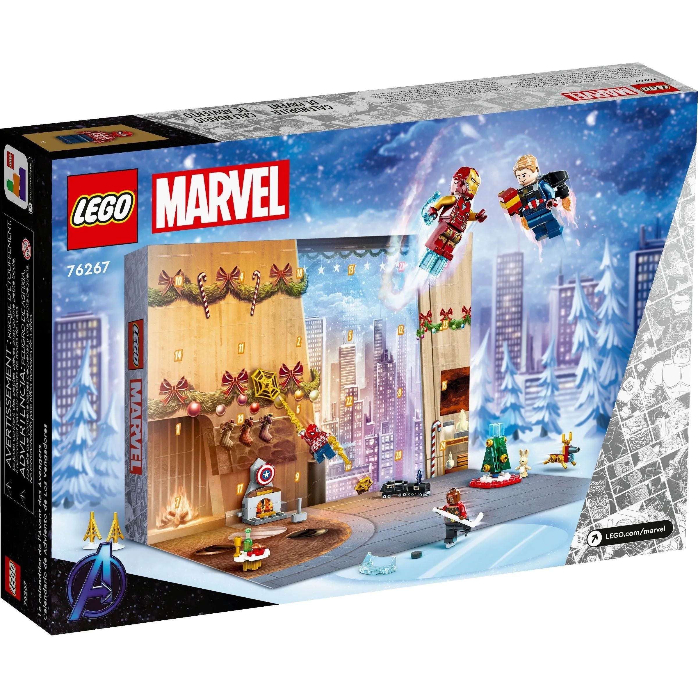 LEGO 76267 Marvel's The Avengers Advent Calendar 2023