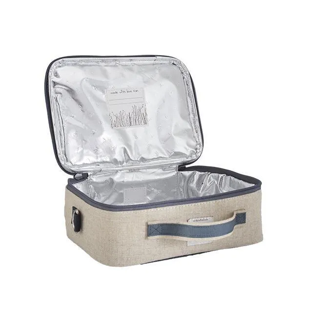 Linen /Cotton Lunch Box