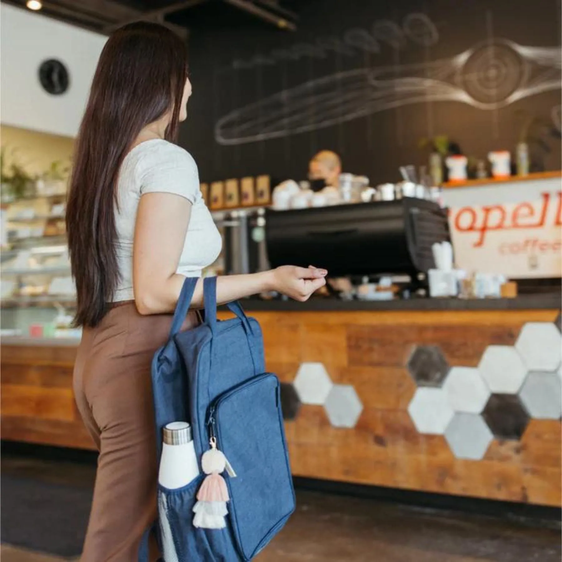 Linen/Cotton All-Day Backpack