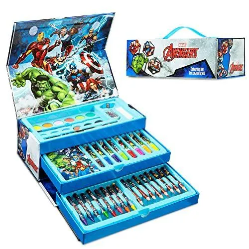 Marvel Art Set Avengers Colouring Sets for Children