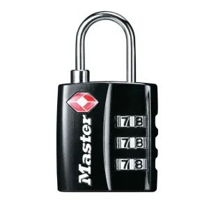 Master Lock 4680DBLK TSA Luggage Combination Lock