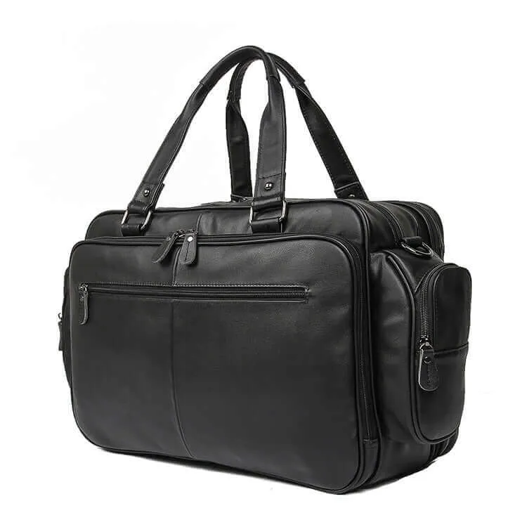 Men's Leather Laptop Bag – Stylish & Functional for Work & Travel