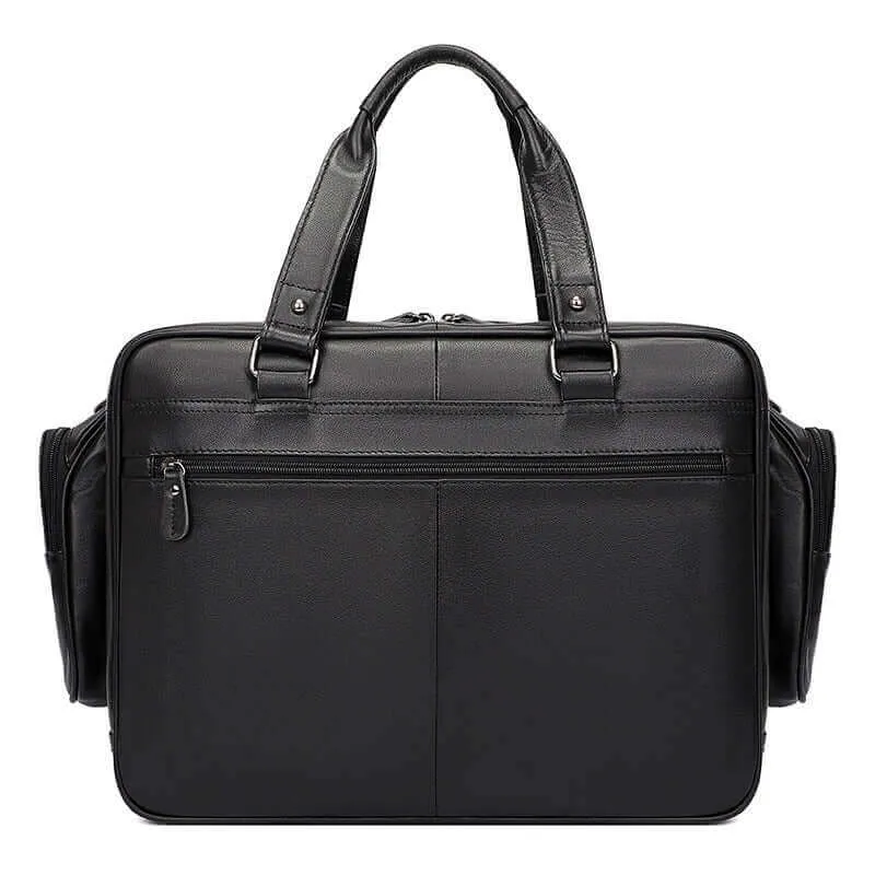 Men's Leather Laptop Bag – Stylish & Functional for Work & Travel