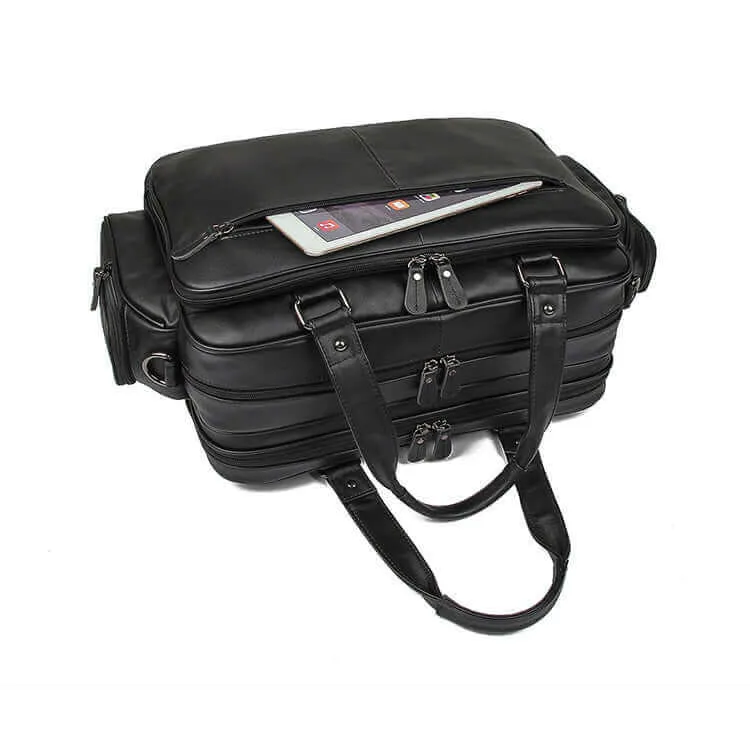 Men's Leather Laptop Bag – Stylish & Functional for Work & Travel