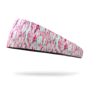 Neon Pink and Mint Static Kids Fashion Headband