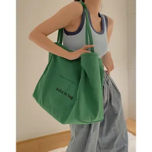 NEW TRENDY AND FASHIONABLE TOTE BAG VERSATILE LARGE CAPACITY BAG SHOPPING BAG BAG