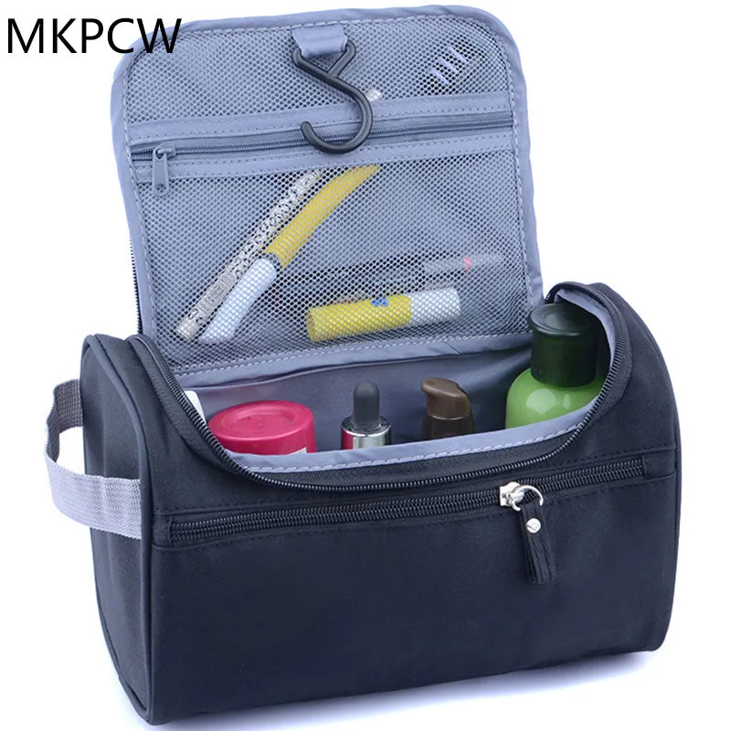 New Women and men Large Waterproof Makeup bag Nylon Travel Cosmetic Bag Organizer Case Necessaries Make Up Wash Toiletry Bag