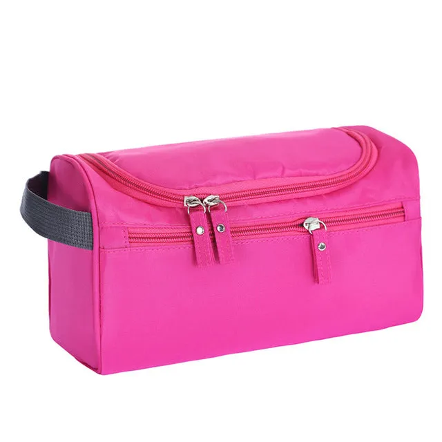 New Women and men Large Waterproof Makeup bag Nylon Travel Cosmetic Bag Organizer Case Necessaries Make Up Wash Toiletry Bag