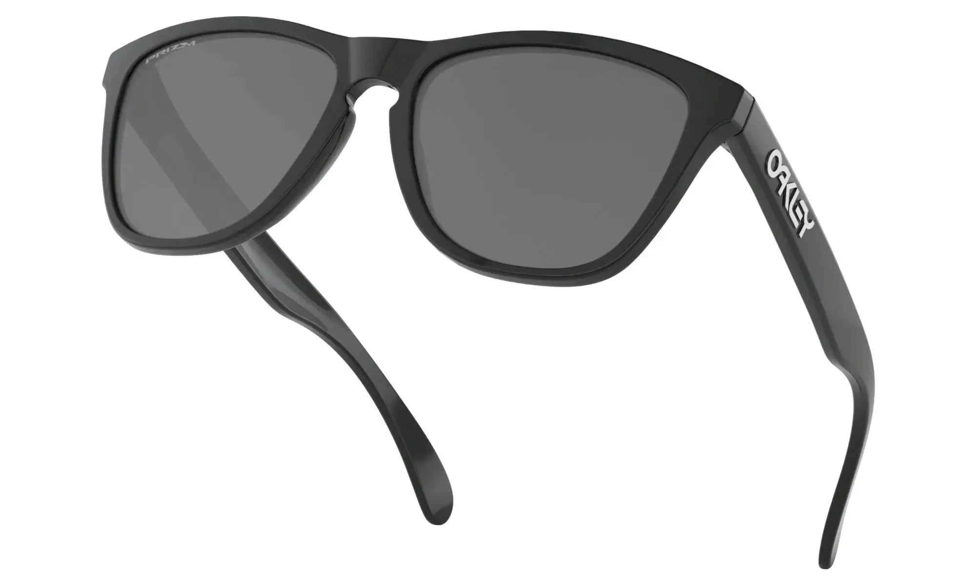 OAKLEY Frogskins Sunglasses - Polished Black - Prizm Black Lens