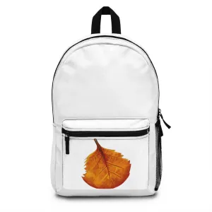 Orange Leaf Backpack (Made in USA)