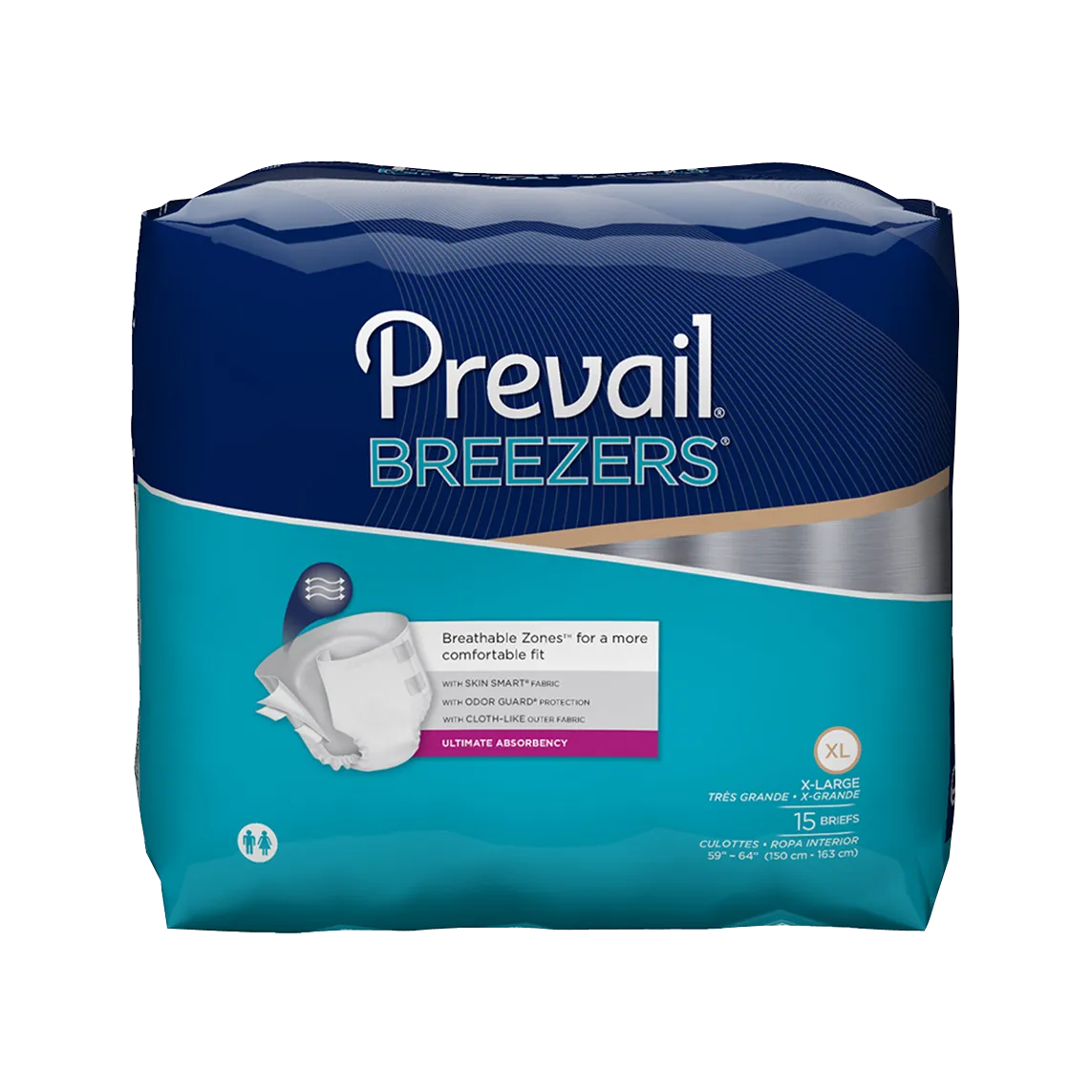 Prevail Breezers Adult Briefs