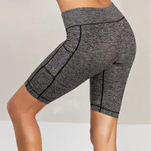 Quick-Drying Fitness Yoga Sports Tight-Fitting Running Sports Shorts