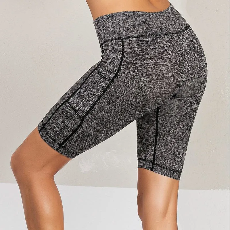 Quick-Drying Fitness Yoga Sports Tight-Fitting Running Sports Shorts