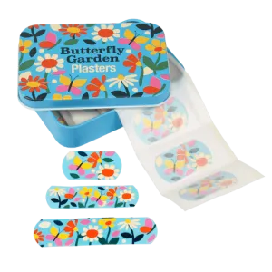 Rex London Butterfly Garden Plasters In A Tin (Pack of 30)