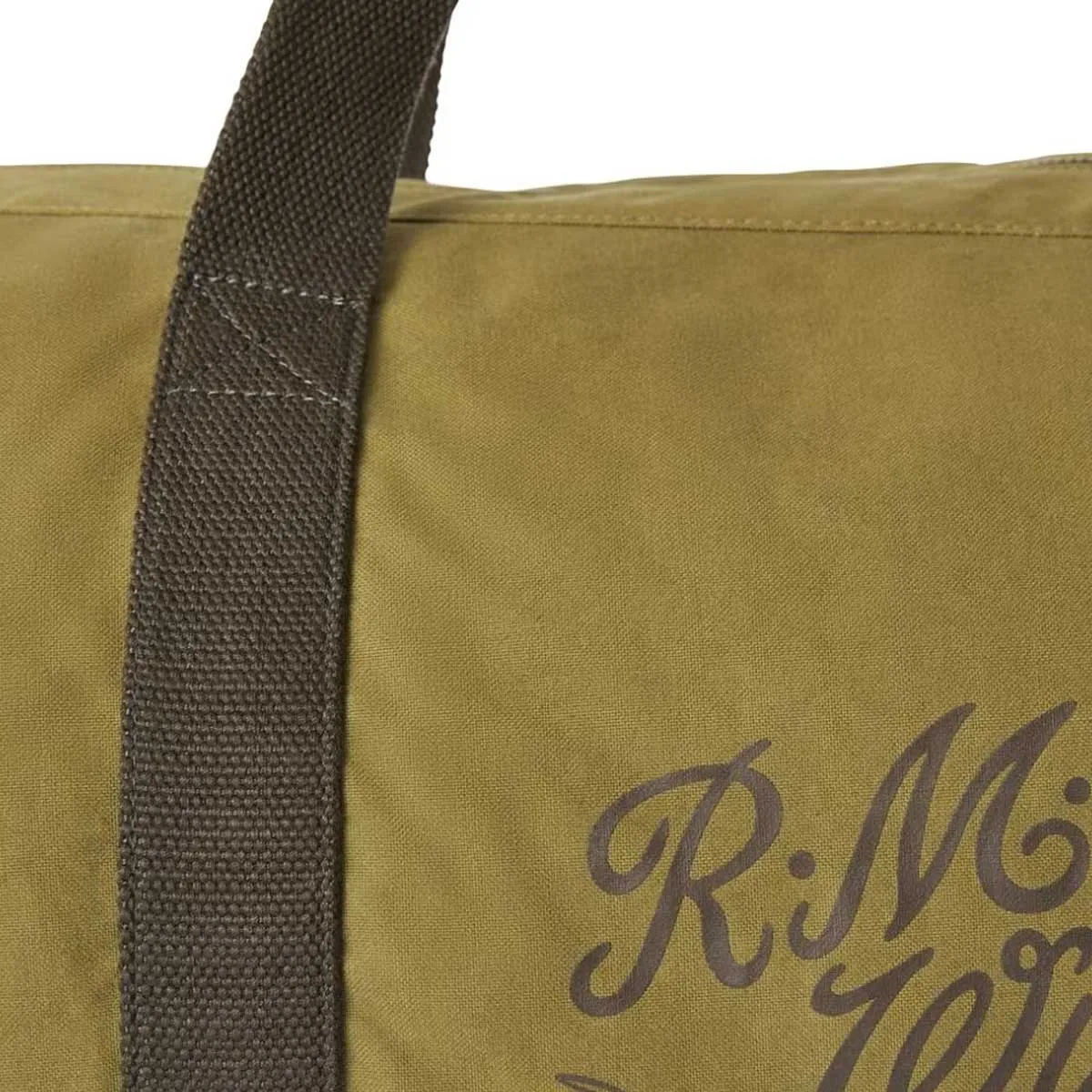 RM WILLIAMS Ditty Bag - Waxed Cotton - Light Olive