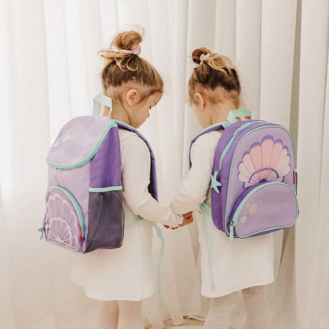 Skip Hop Spark Style Big Kid Backpack- Seashell