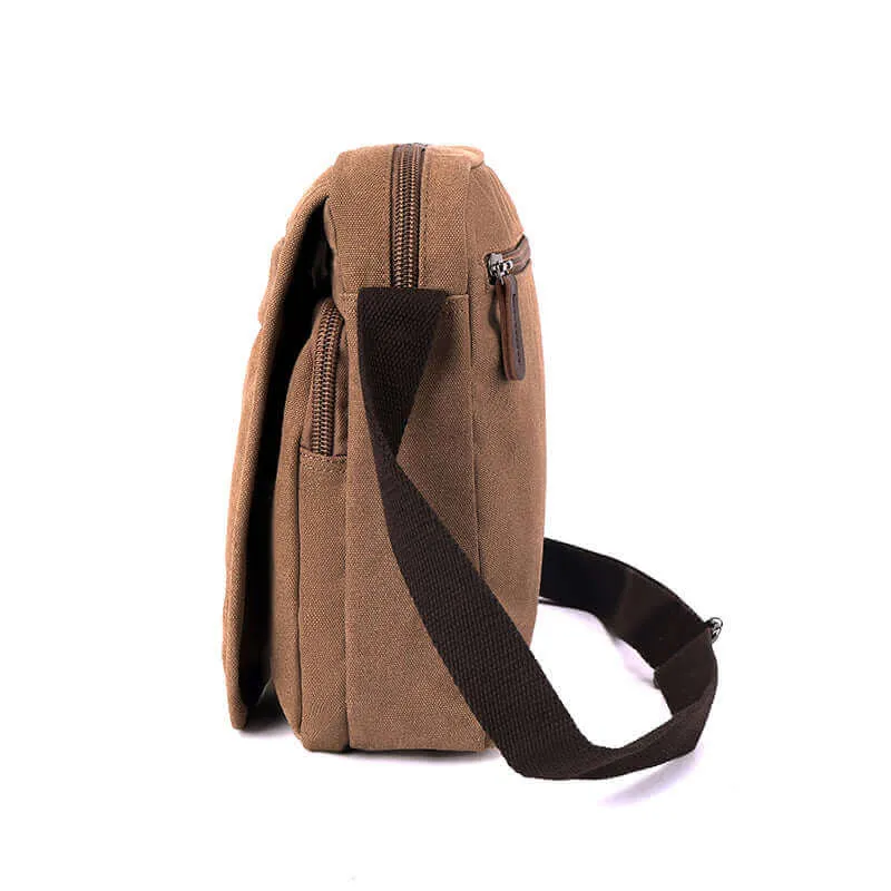 Small Canvas Shoulder and Crossbody Bag