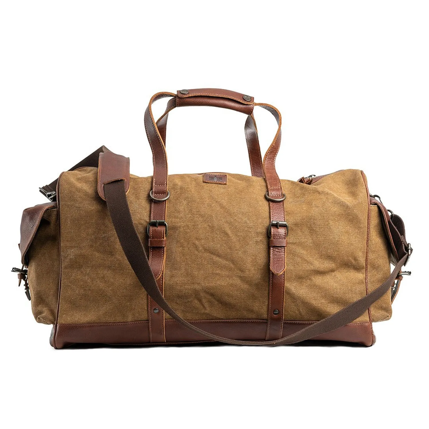 STS Ranchwear High Plains Duffle Bag Unisex Adult Canvas Tan