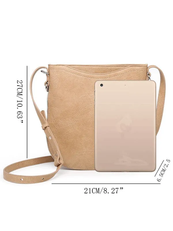 TEEK - Beige Small Crossbody Bag