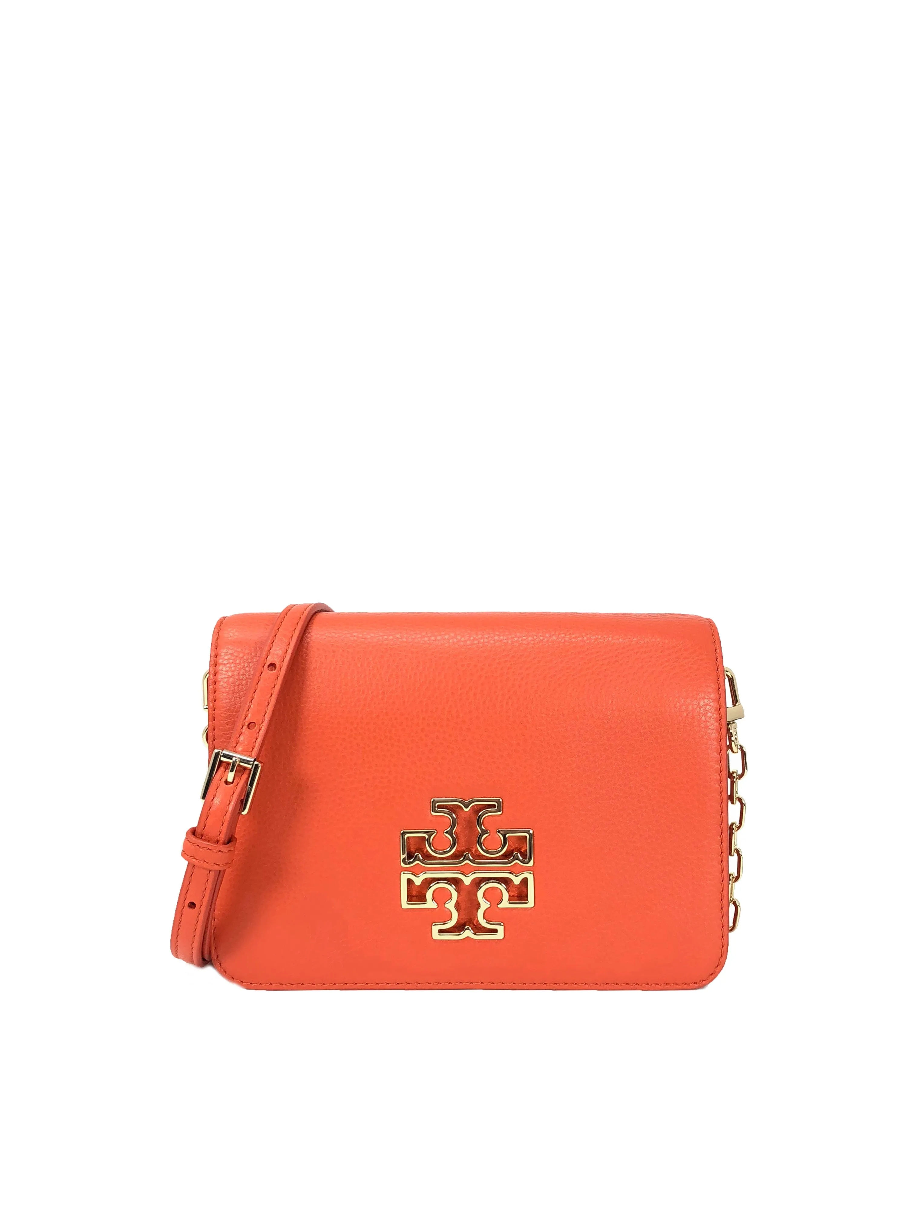 Tory Burch Spiced Orange Britten Combo Crossbody