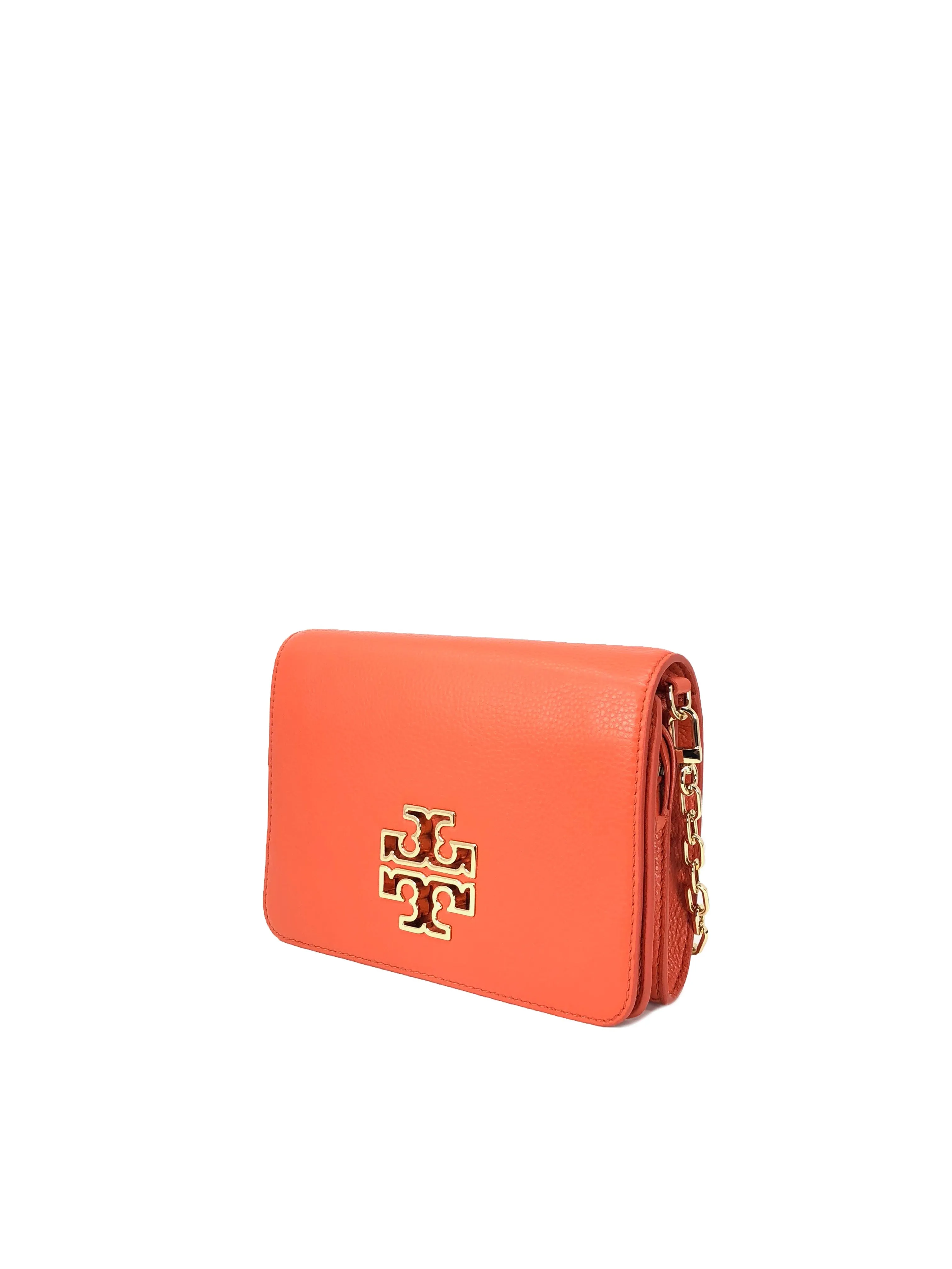 Tory Burch Spiced Orange Britten Combo Crossbody