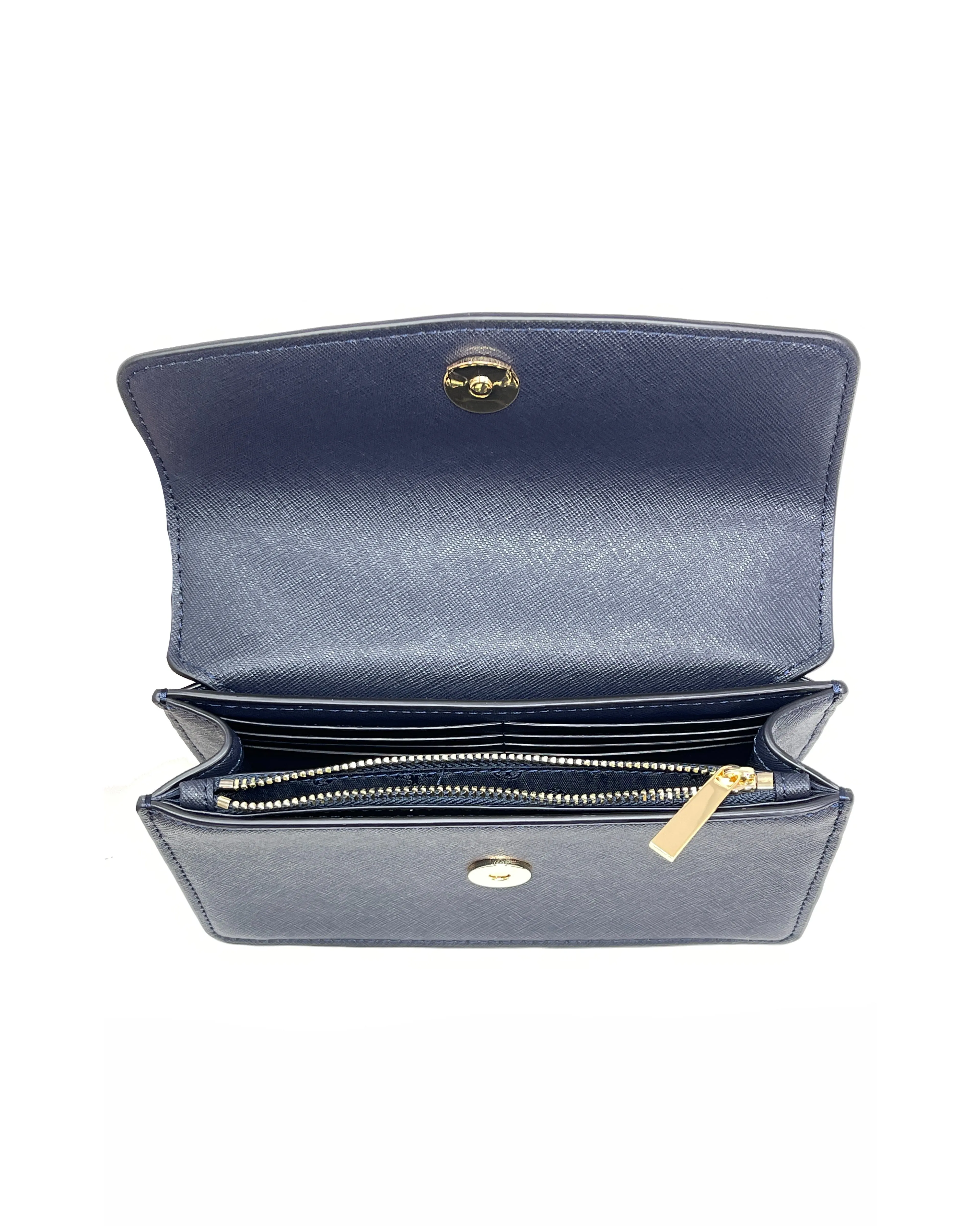 Tory Burch Tory Navy Emerson Mini Top Handle Bag