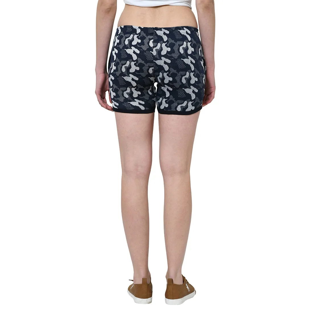 Vimal Jonney Blue Color Shorts For Women