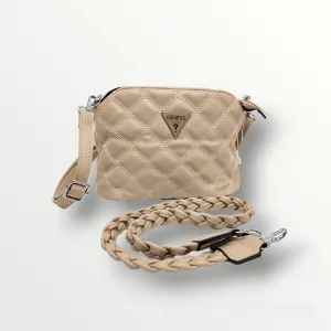 Women Bag - Capitone- Beige