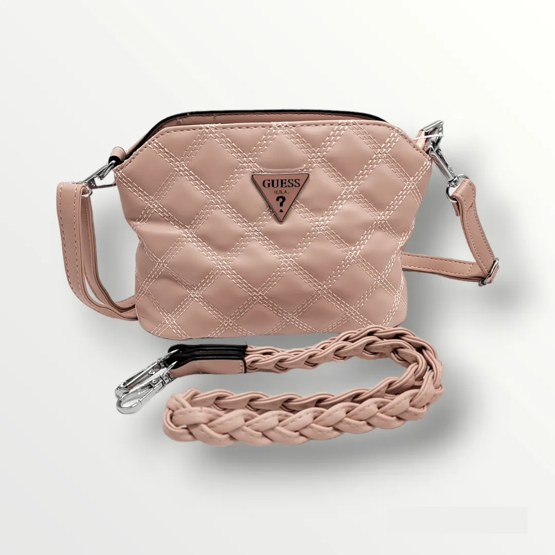 Women Bag - Capitone- Pink