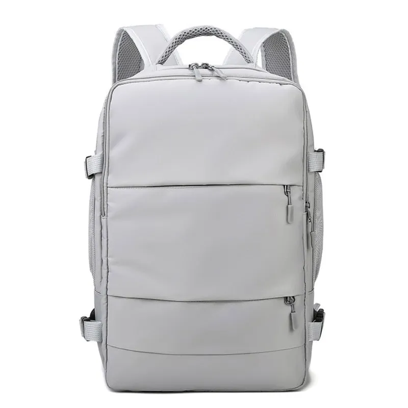 Women Travel Backpack Water Repellent Anti-Theft Stylish Casual Daypack Bag With Luggage Strap USB Charging Port Backpack