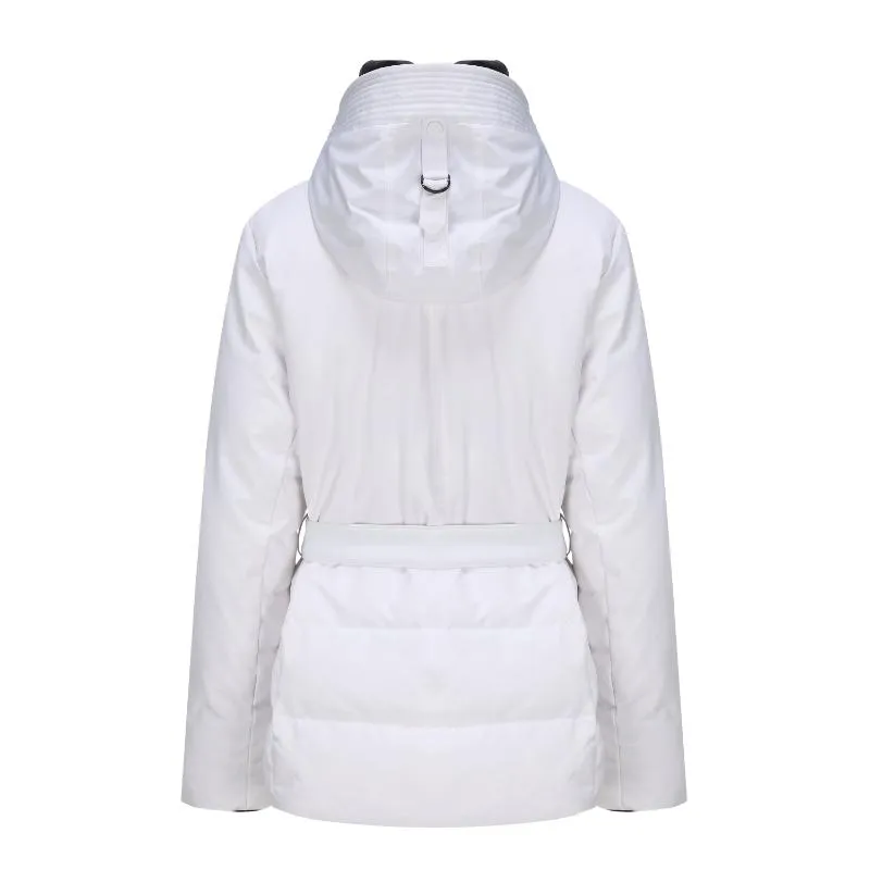 Women's Blanc Down Jacket with Double Hoodie