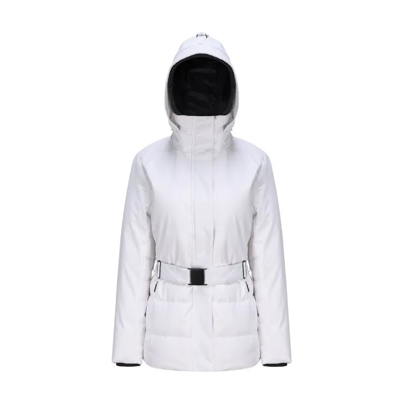 Women's Blanc Down Jacket with Double Hoodie